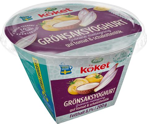 grönsaksyoghurt arla recept